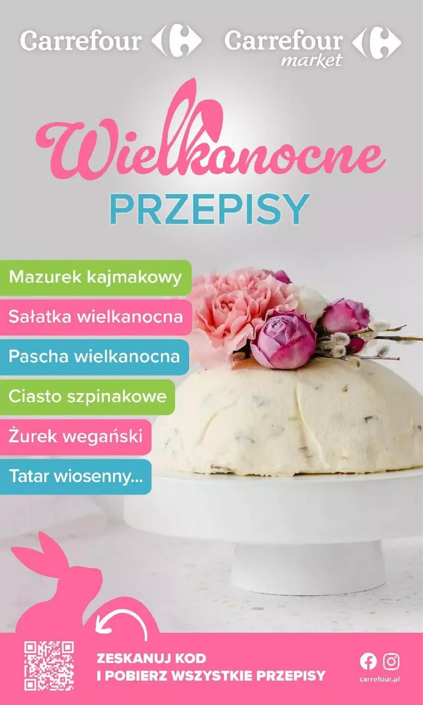 Gazetka promocyjna Carrefour - Gazetka Wielkanocne przepisy - ważna 07.03 do 06.04.2026 - strona 1 - produkty: Gin, LG