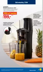 Gazetka promocyjna Lidl - Katalog ważny od 7.04 - Gazetka - ważna od 11.04 do 11.04.2026 - strona 11 - produkty: Silvercrest, Marchewka, Sok, Wyciskarka wolnoobrotowa, Pojemnik, Wyciskarka, Szczoteczka