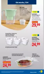 Gazetka promocyjna Lidl - Katalog ważny od 7.04 - Gazetka - ważna od 11.04 do 11.04.2026 - strona 15 - produkty: Silvercrest, Dzbanek filtrujący, Por, Dzbanek, Ivar, Brit, Brita, Fa