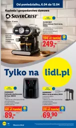 Gazetka promocyjna Lidl - Katalog ważny od 7.04 - Gazetka - ważna od 11.04 do 11.04.2026 - strona 16 - produkty: Silvercrest, Ser, Kuchnia, Mikser, Mikser ręczny