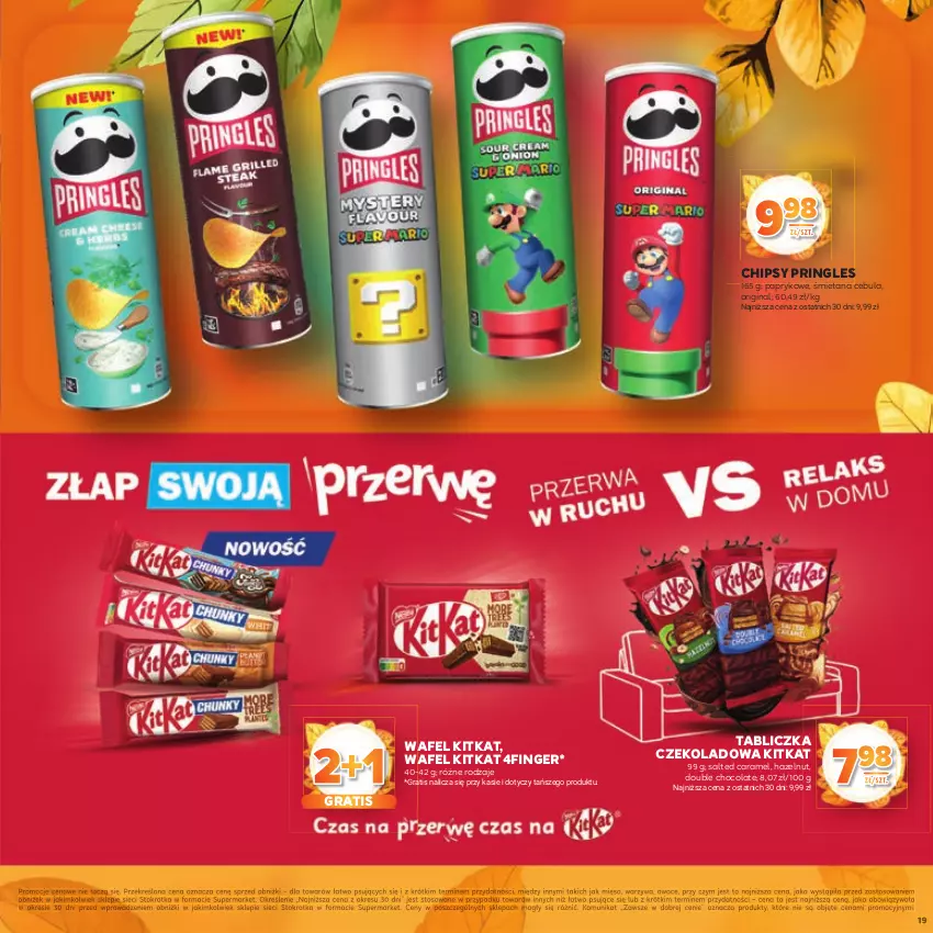 Gazetka promocyjna Stokrotka - Katalog Jesiennie Inspiracje! - ważna 16.10 do 29.10.2025 - strona 19 - produkty: Cebula, Chipsy, Gin, Gra, Mięso, Owoce, Pringles, Warzywa