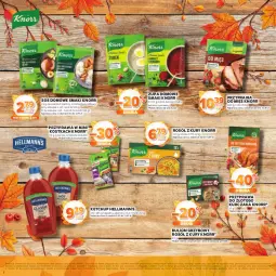 Gazetka promocyjna Stokrotka - Katalog Jesiennie Inspiracje! - Gazetka - ważna od 29.10 do 29.10.2025 - strona 2 - produkty: Piec, Kurczak, Ketchup, Warzywa, Sos, Zupa, Bulion, Czosnek, Lion, Rosół, Owoce, Mięso, Knorr, Hellmann’s