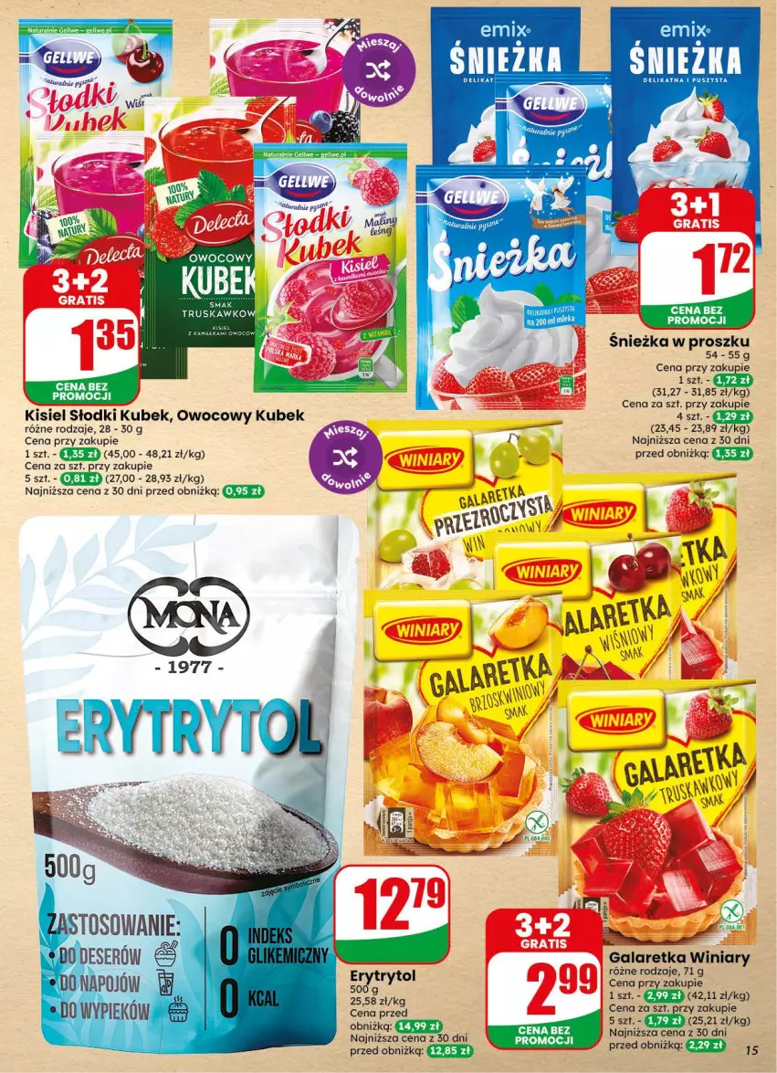 Gazetka promocyjna Dino - Gazetka 34 / 2026 - ważna 19.08 do 25.08.2026 - strona 15 - produkty: Gala, Galaretka, Kisiel, Kubek, Winiary