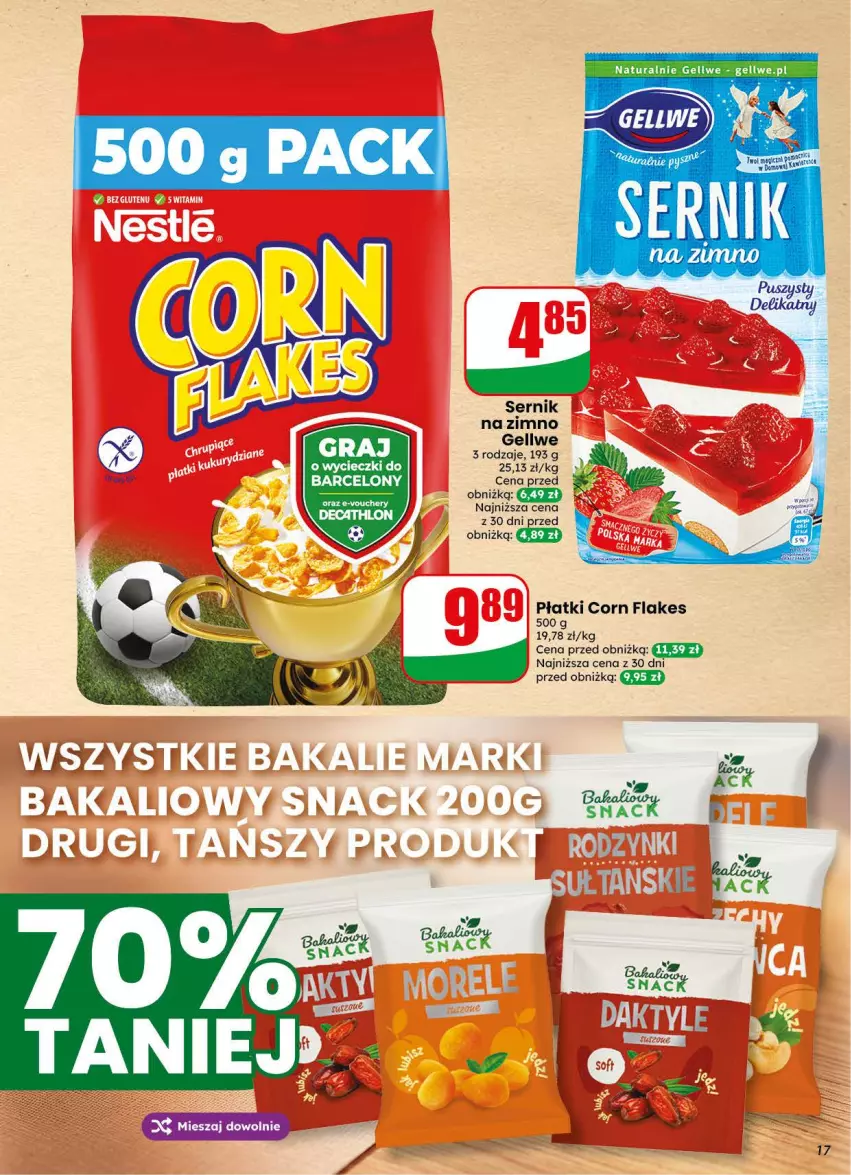 Gazetka promocyjna Dino - Gazetka 34 / 2026 - ważna 19.08 do 25.08.2026 - strona 17 - produkty: Corn flakes, Gra, Ser
