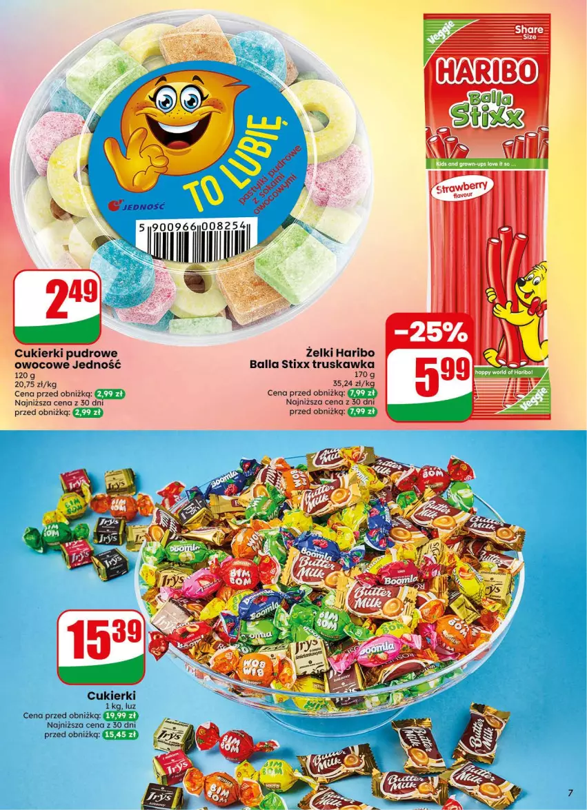 Gazetka promocyjna Dino - Gazetka 34 / 2026 - ważna 19.08 do 25.08.2026 - strona 7 - produkty: Cukier, Cukierki, Haribo