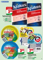 Gazetka promocyjna Dino - Gazetka 34 / 2026 - Gazetka - ważna od 25.08 do 25.08.2026 - strona 45 - produkty: Sałatka, Cebula, Krakus, Warzywa, Ser, Sól, Por, Mop, Mięso w galarecie, Cukier, Kwas cytrynowy, Ogórek, Ziemniaki, Szynka konserwowa, Dega, Sałatka warzywna, Sałat, Szynka, Sport, Woda, Gala, Olej, Mięso, Mleko, Fa