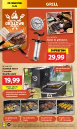 Gazetka promocyjna Lidl - GAZETKA - Gazetka - ważna od 27.04 do 27.04.2025 - strona 26 - produkty: Termometr, Dzwonek, Hamburger, Burger, Grill