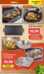 Gazetka promocyjna Lidl - GAZETKA - Gazetka - ważna od 27.04 do 27.04.2025 - strona 29 - produkty: Węgiel drzewny, Patelnia grillowa, Płyta, Patelnia, Grill