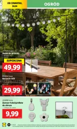 Gazetka promocyjna Lidl - GAZETKA - Gazetka - ważna od 27.04 do 27.04.2025 - strona 38 - produkty: Ivar, Girlanda, Obrus, Ogród