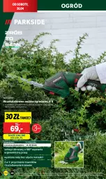 Gazetka promocyjna Lidl - GAZETKA - Gazetka - ważna od 27.04 do 27.04.2025 - strona 48 - produkty: Parkside, Noż, Przewód, Nożyce, Ogród, Akumulator