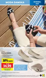 Gazetka promocyjna Lidl - GAZETKA - Gazetka - ważna od 27.04 do 27.04.2025 - strona 9 - produkty: Woreczek, Baleriny, Moda