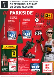 Gazetka promocyjna Kaufland - Zapowiedź oferty - Gazetka - ważna od 06.09 do 06.09.2023 - strona 2 - produkty: Parkside, Teleskop, Gra, Tera, Wkręt, Waga, Miotła