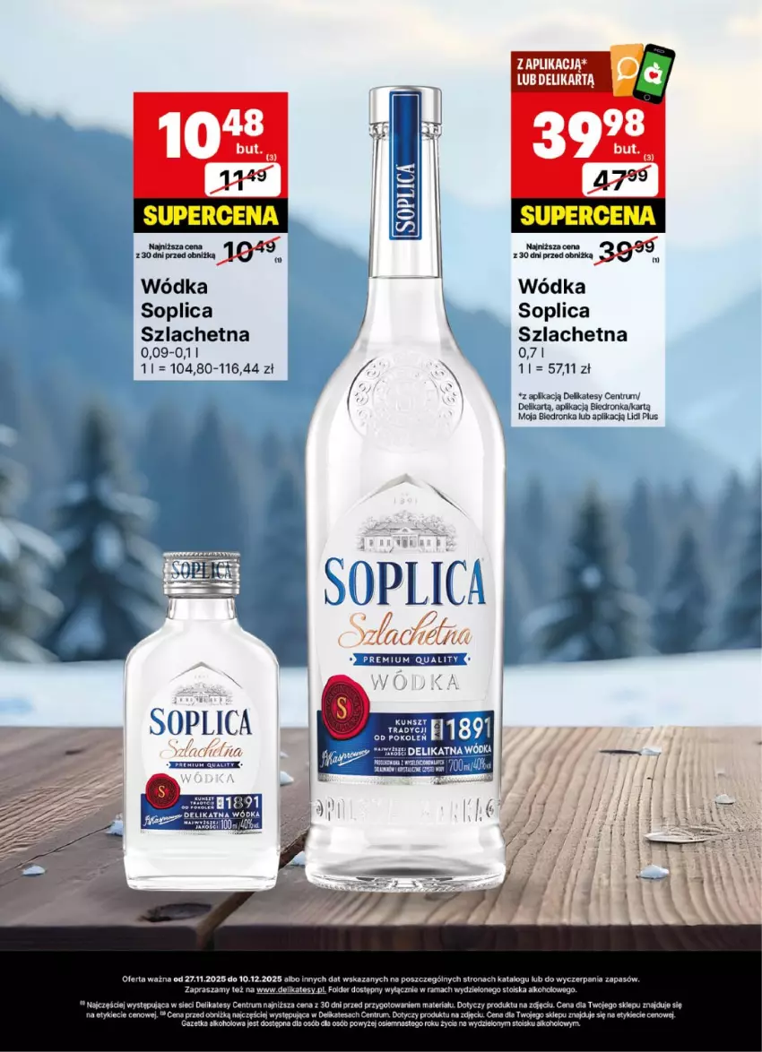 Gazetka promocyjna Delikatesy Centrum - Delibarek DC48-DC49 - ważna 27.11 do 10.12.2025 - strona 12 - produkty: Kaki, Rama, Rum, Soplica, Wódka