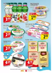 Gazetka promocyjna Prim Market - Gazetka - ważna od 07.01 do 07.01.2026 - strona 4 - produkty: Serek wiejski, Sok, Ser, Salami, Danone, Piątnica, Jogurt, Probiotyk, Kiwi, Mlekovita, Activia, Serek, Edam, Ser salami, Twój Smak, Gouda, Mleko