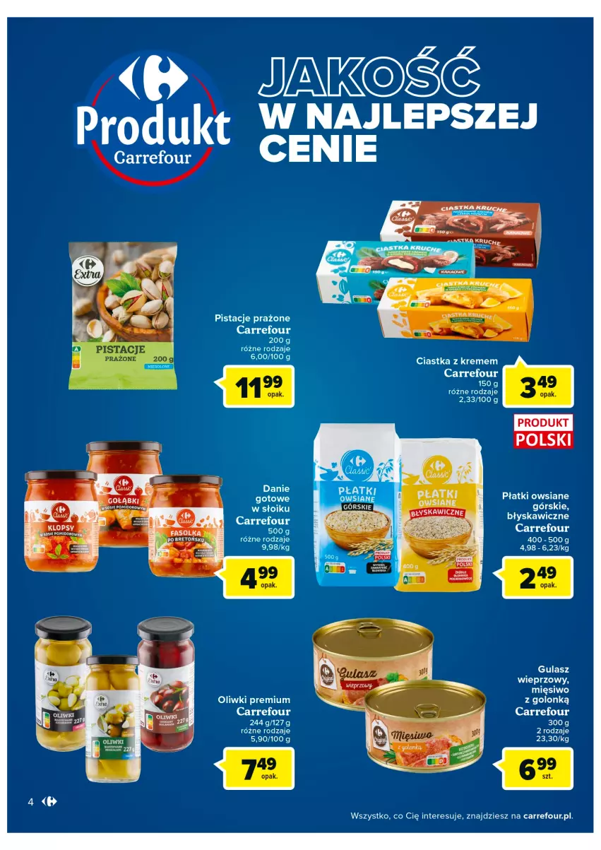 Gazetka promocyjna Carrefour - Gazetka Carrefour - ważna 25.10 do 05.11.2022 - strona 4 - produkty: Fa, Płatki owsiane