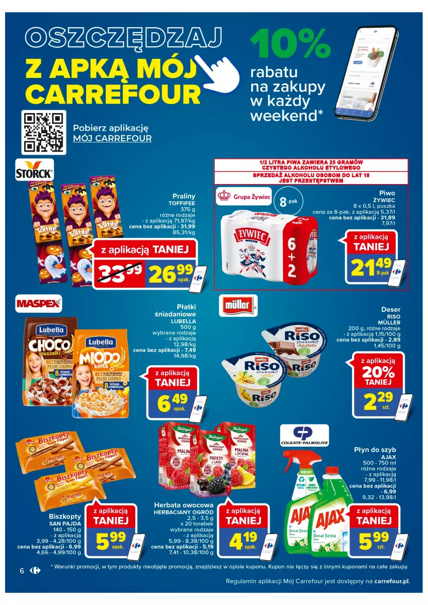 Gazetka promocyjna Carrefour - Gazetka Carrefour - ważna 25.10 do 05.11.2022 - strona 6 - produkty: Gra, Piwa
