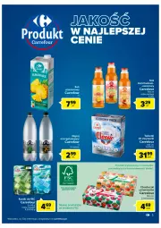 Gazetka promocyjna Carrefour - Gazetka Carrefour - Gazetka - ważna od 05.11 do 05.11.2022 - strona 5 - produkty: Sok, Ananas, Chusteczki, Napój
