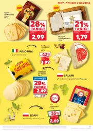 Gazetka promocyjna Kaufland - Gazetka tygodnia - Gazetka - ważna od 17.06 do 17.06.2025 - strona 27 - produkty: Rycki Edam, Ser, Salami, Twaróg, Królewski, Cars, Edam, Twaróg półtłusty, Ser salami, Pecorino