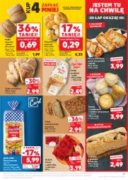 Gazetka promocyjna Kaufland - Gazetka tygodnia - Gazetka - ważna od 17.06 do 17.06.2025 - strona 29 - produkty: Mozzarella, Ser, Ciasto z galaretką, Kajzerka, Kajzerka pszenna, Chleb wieloziarnisty, Chleb tostowy, Dan Cake, Chleb, Gala, Ciabatta, Bułka