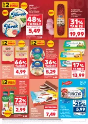 Gazetka promocyjna Kaufland - Gazetka tygodnia - Gazetka - ważna od 17.06 do 17.06.2025 - strona 5 - produkty: Ser topiony, Top, Sos, Ser, Gra, Benecol, Danone, Jogurt, Kawa, Mlekovita, Activia, Tarczyński, Margaryna, Camembert, Hochland, Tuńczyk, Baton, Mleczna kanapka, Graal, Olej, Jogurt pitny, Kinder, Mleko