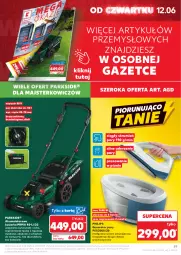 Gazetka promocyjna Kaufland - Gazetka tygodnia - Gazetka - ważna od 17.06 do 17.06.2025 - strona 59 - produkty: Parkside, Sok, Rum, Por, Philips, Tran, Sport, Nuty, Generator pary, Kosiarka, Intel, Akumulator