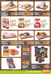 Gazetka promocyjna Gama - Gazetka Gama - Gazetka - ważna od 11.06 do 11.06.2024 - strona 3 - produkty: Polędwica, Krakus, Gra, Parówki, Kosz, Szynka, Morliny, Kabanos, Kiełbasa, Olewnik, Berlinki, Fa