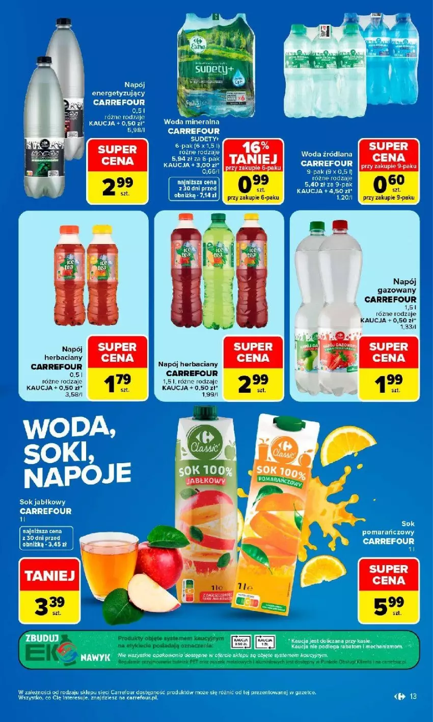Gazetka promocyjna Carrefour - Gazetka Produkt Carrefour w SUMIE najlepsza jakość i cena - ważna 24.08 do 05.09.2026 - strona 13 - produkty: Eleo, Fa, Leon, Napój, Napój gazowany