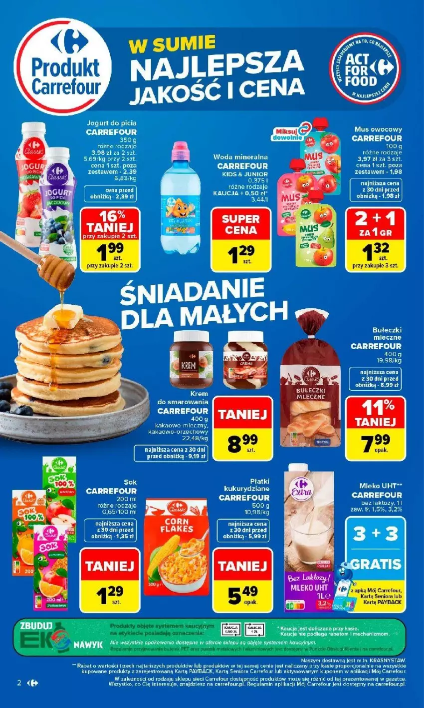 Gazetka promocyjna Carrefour - Gazetka Produkt Carrefour w SUMIE najlepsza jakość i cena - ważna 24.08 do 05.09.2026 - strona 2