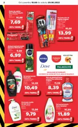 Gazetka promocyjna Netto - Artykuły spożywcze - Gazetka - ważna od 24.08 do 24.08.2022 - strona 2 - produkty: Palmolive, Płyn do płukania jamy ustnej, Szczoteczka do zębów, Pasta do zębów, Dove, Lack, Płyn do płukania, Mydło, Colgate, Antyperspirant, Nivea, Szczoteczka, LG