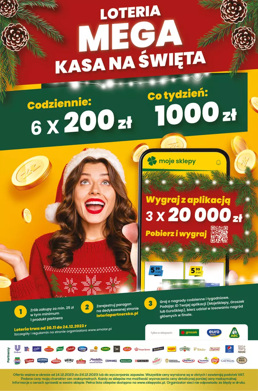 Gazetka promocyjna ABC - ważna 14.12 do 24.12.2023 - strona 28 - produkty: Gra, Mola, Piątnica, Piwo, Pur