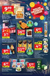 Gazetka promocyjna Auchan - Sylwestrowe Okazje - Gazetka - ważna od 31.12 do 31.12.2025 - strona 7 - produkty: Mozzarella, Krakus, Top, Ser, Por, Bursztyn, Brie, Spód do pizzy, Camembert, Sport, Rubin, Galbani, Frankfurterki, Fa