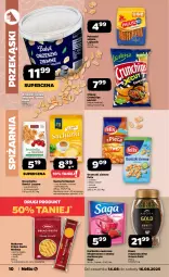 Gazetka promocyjna Netto - Od Czwartku - Gazetka - ważna od 16.08 do 16.08.2025 - strona 10 - produkty: Piec, Makaron, Kawa rozpuszczalna, Lajkonik, Orzeszki, Saga, Chipsy, Kawa, Penne, Spaghetti, Crunchips, Lorenz, Felix, Orzeszki ziemne