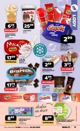 Gazetka promocyjna Netto - Od Czwartku - Gazetka - ważna od 16.08 do 16.08.2025 - strona 11 - produkty: Goplana, Pierogi, Nutella, Ser, Gra, Big Milk, Lody, LANA, Czekolada mleczna, Oranżada, Hellena, Grześki, Czekolada, Algida, Deser, Cappuccino, Milka, LG