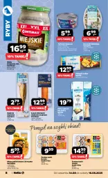 Gazetka promocyjna Netto - Od Czwartku - Gazetka - ważna od 16.08 do 16.08.2025 - strona 8 - produkty: Kurczak, Paluszki rybne, Sushi, Koreczki śledziowe, Tuńczyk, Dorsz, Mięso