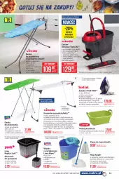 Gazetka promocyjna Makro - [Oferta promocyjna] Artykuły przemysłowe - Gazetka - ważna od 03.04 do 03.04.2021 - strona 11 - produkty: Piec, Teleskop, Top, Sok, Mop, Deska do prasowania, Przewód, Rama, Wieszak, Kije, Wiadro, Suszarka, Suszarka na pranie, Wiadro z wyciskaczem, Miska