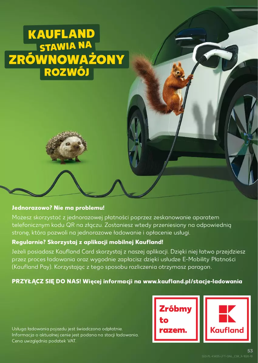 Gazetka promocyjna Kaufland - Gazetka tygodnia - ważna 18.06 do 25.06.2025 - strona 53 - produkty: Mobil, O nas, Pojazd, Telefon