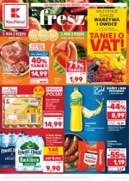 Gazetka promocyjna Kaufland - Gazetka tygodnia - Gazetka - ważna od 25.06 do 25.06.2025 - strona 1 - produkty: Warzywa, Kujawski, Jaja, Karkówka wieprzowa, Warzywa i owoce, LANA, Owoce, Arbuz, Woda, Olej, Kiełbasa, Olewnik, Kiełbasa śląska