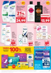 Gazetka promocyjna Kaufland - Gazetka tygodnia - Gazetka - ważna od 25.06 do 25.06.2025 - strona 45 - produkty: Rexona, Dezodorant, Pasta do zębów, Tampony, Dove, Szampon, Syoss, Podpaski, Odżywka, Mydło, Wkładki, Waga, Luksja, Blend-a-Med