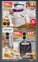 Gazetka promocyjna Netto - Od Czwartku Przemysłowa - Gazetka - ważna od 15.10 do 15.10.2025 - strona 3 - produkty: Ser, Blender ręczny, Blender, Rozdrabniacz, Trzepaczka, Pojemnik, Mikser, Mikser ręczny, Zelmer