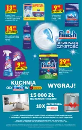 Gazetka promocyjna Biedronka - W tym tygodniu - Gazetka - ważna od 21.04 do 21.04.2021 - strona 51 - produkty: Finish, Tablet, Płyn nabłyszczający, Kosz, , Odświeżacz do zmywarki, Zmywarki, Tabletki do zmywarki, Fa