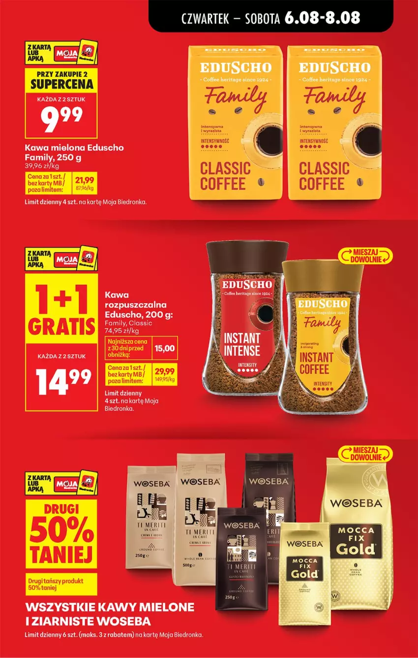 Gazetka promocyjna Biedronka - Od Czwartku - ważna 06.08 do 08.08.2026 - strona 11 - produkty: Fa, Kawa, Kawa mielona, Woseba