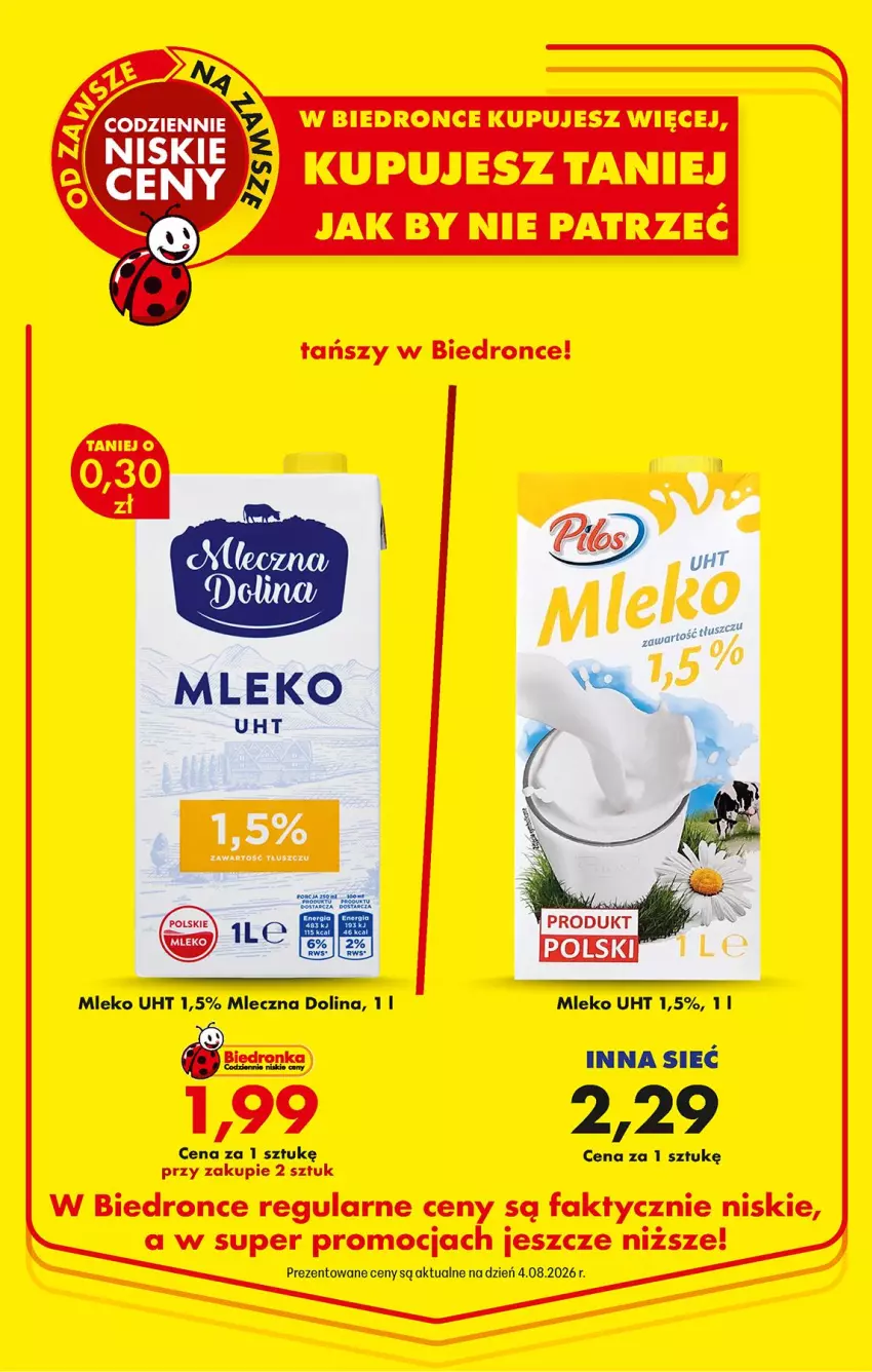 Gazetka promocyjna Biedronka - Od Czwartku - ważna 06.08 do 08.08.2026 - strona 22 - produkty: Fa, Mleko