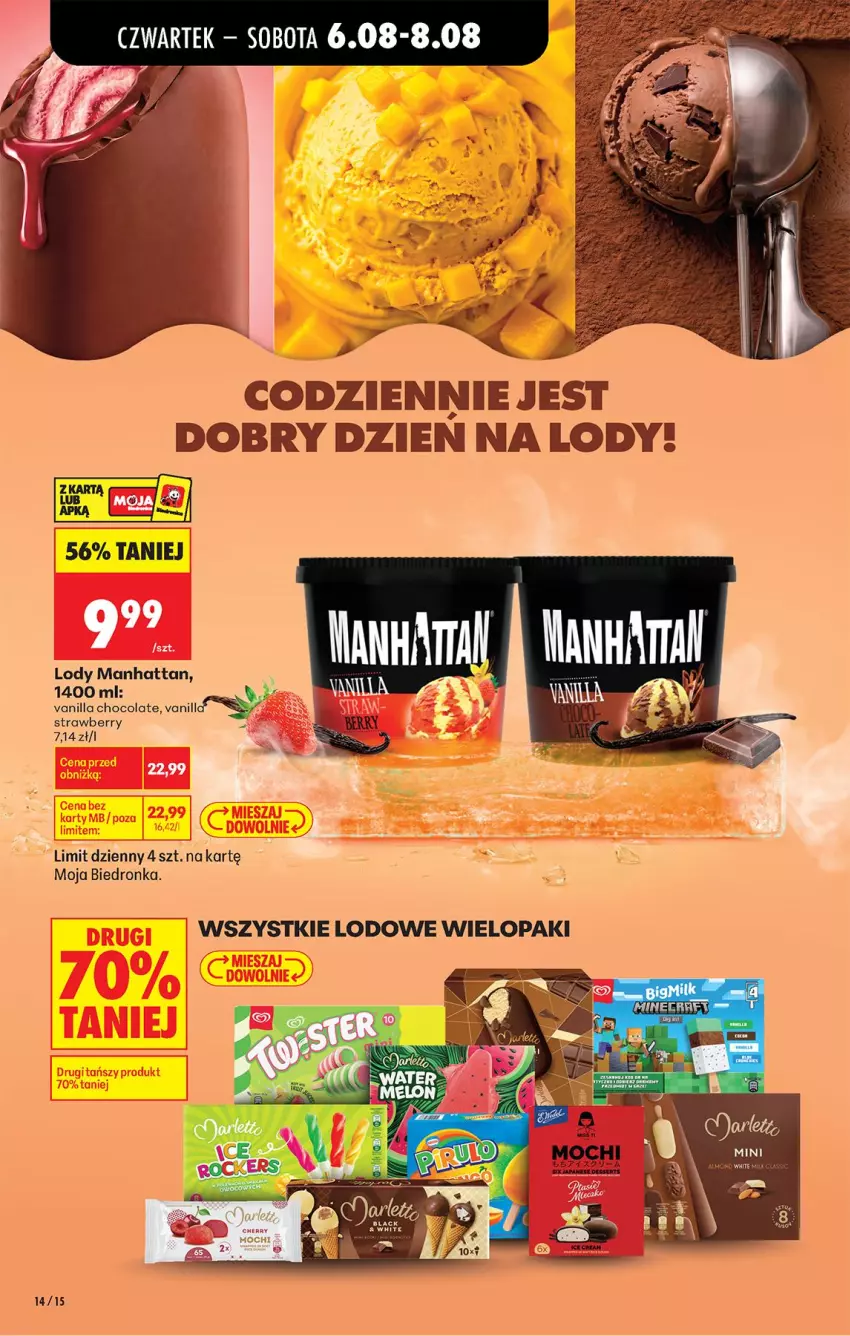 Gazetka promocyjna Biedronka - Od Czwartku - ważna 06.08 do 08.08.2026 - strona 26 - produkty: Fa, Lody