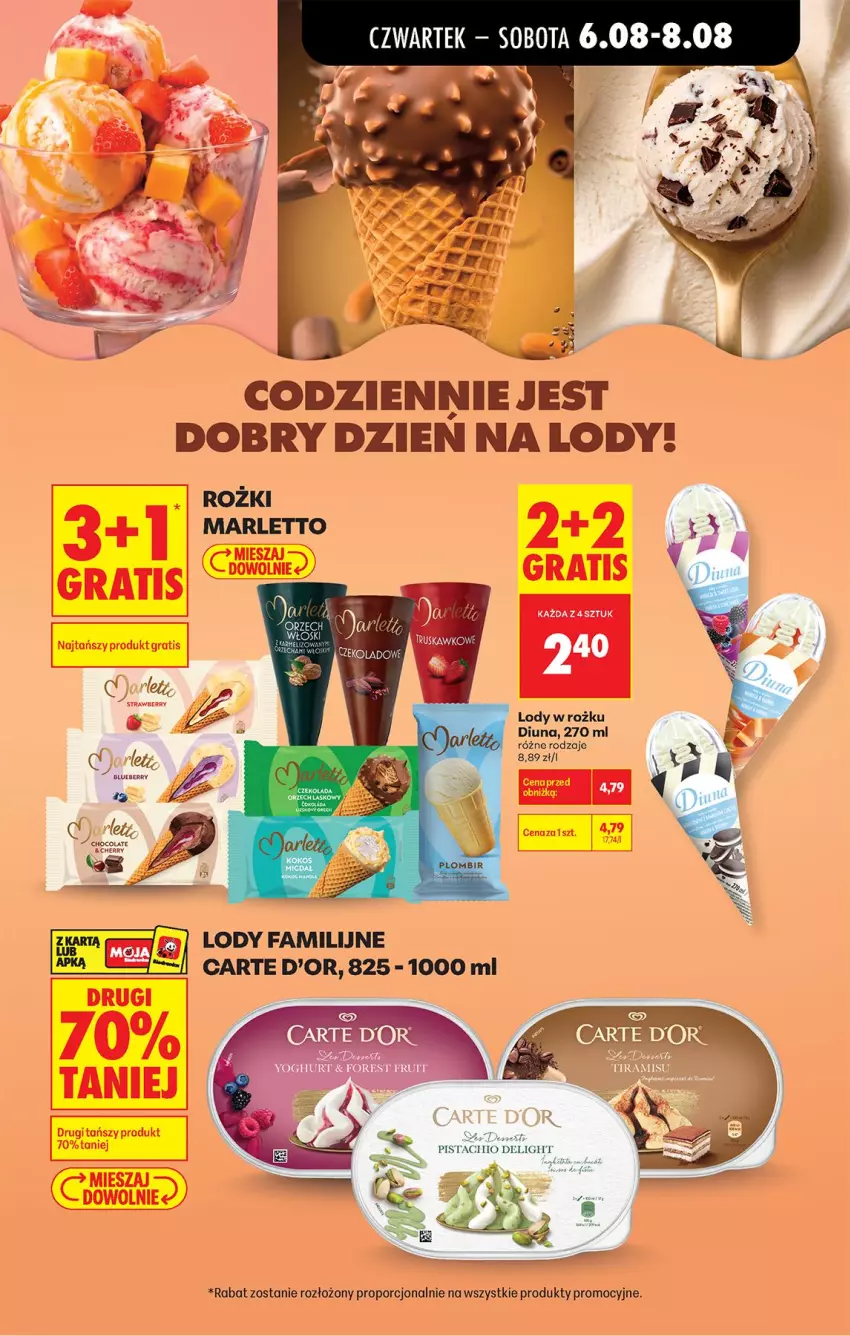 Gazetka promocyjna Biedronka - Od Czwartku - ważna 06.08 do 08.08.2026 - strona 27 - produkty: Carte d'Or, Fa, Gra, Lody, Por