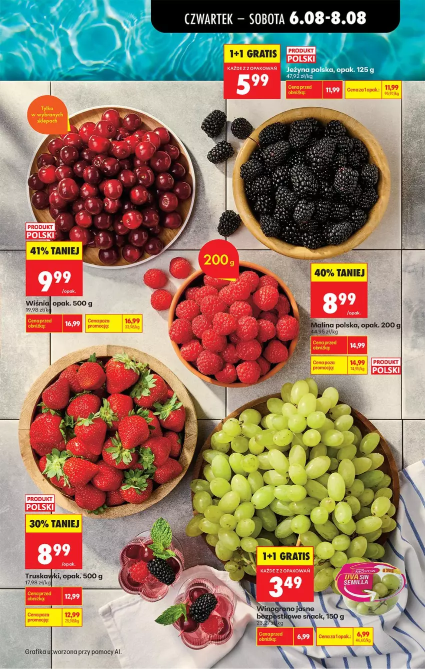 Gazetka promocyjna Biedronka - Od Czwartku - ważna 06.08 do 08.08.2026 - strona 31 - produkty: Gra, Grafika, Truskawki