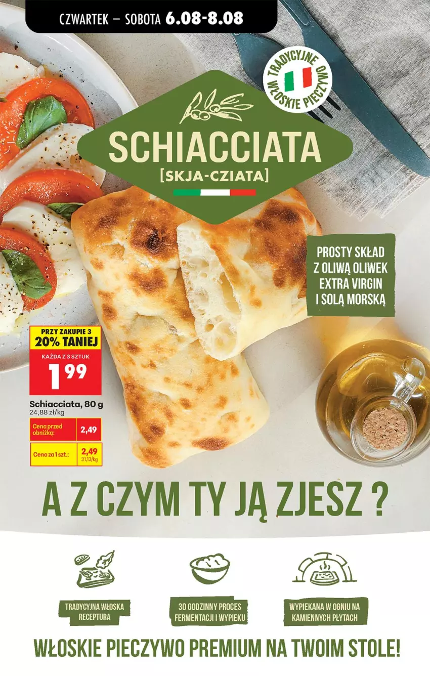 Gazetka promocyjna Biedronka - Od Czwartku - ważna 06.08 do 08.08.2026 - strona 48 - produkty: Chia, Gin, Ole!, Piec, Pieczywo, Płyta