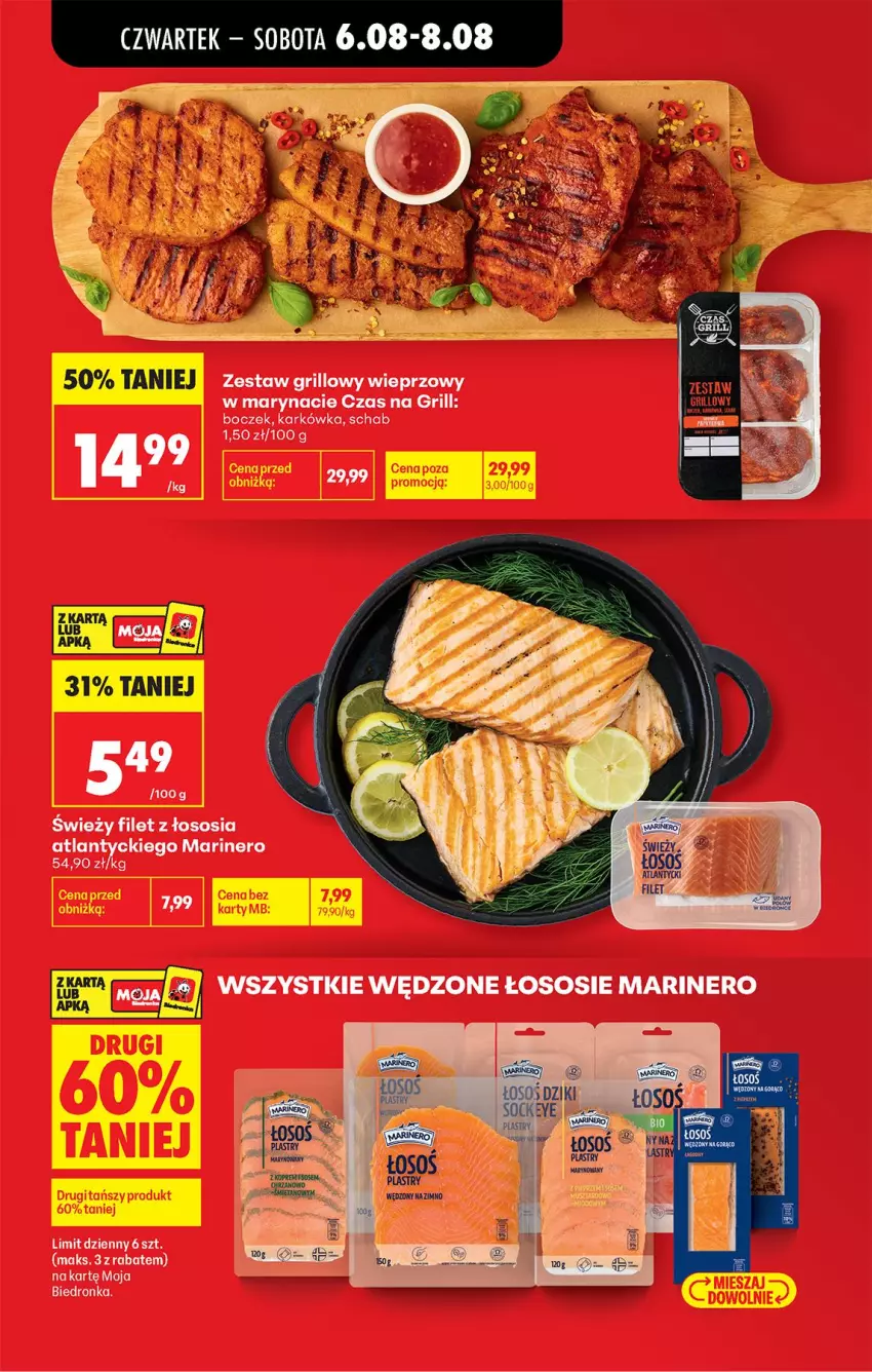 Gazetka promocyjna Biedronka - Od Czwartku - ważna 06.08 do 08.08.2026 - strona 5 - produkty: Boczek, Grill, Sos