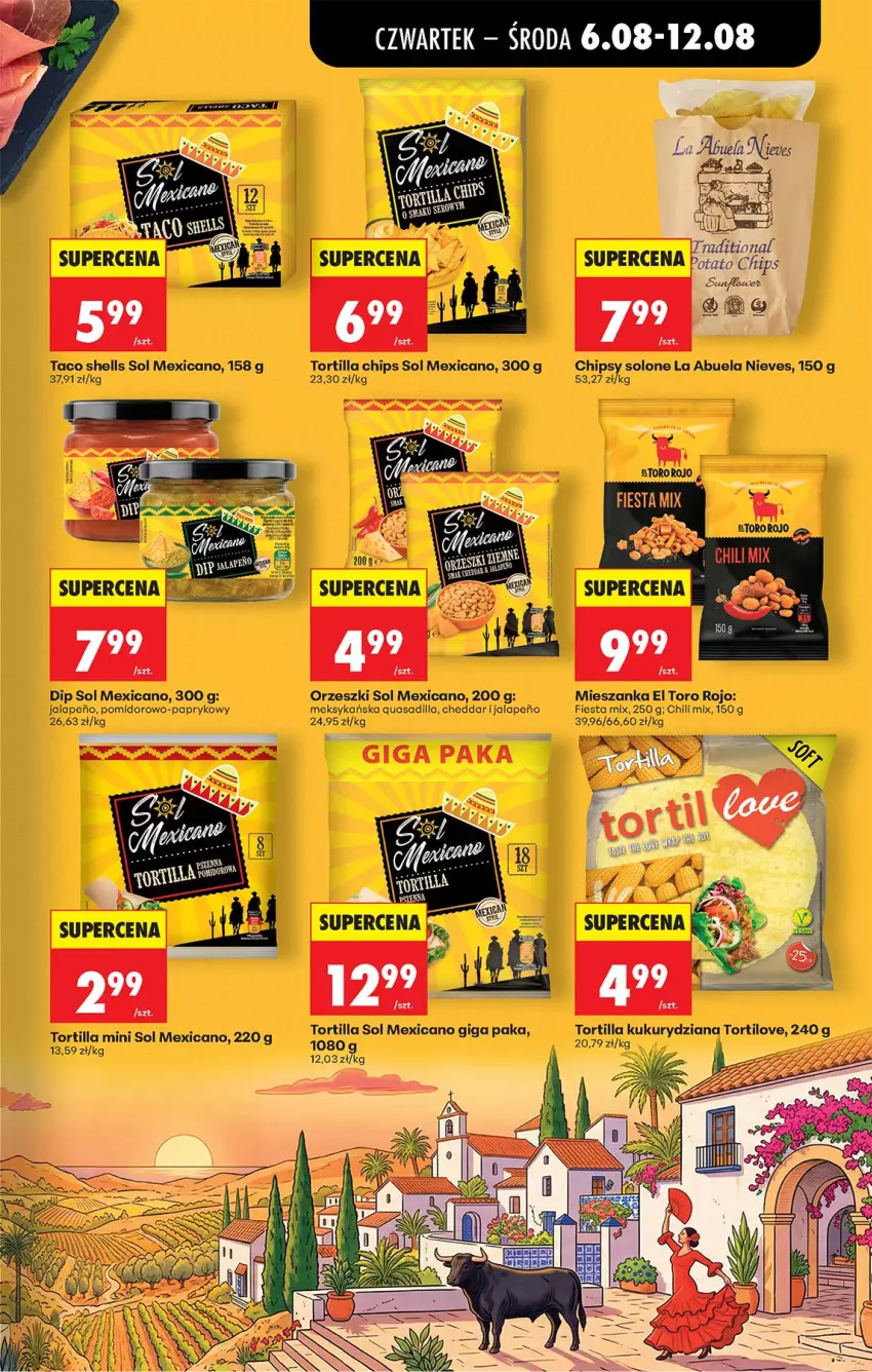 Gazetka promocyjna Biedronka - Od Czwartku - ważna 06.08 do 08.08.2026 - strona 67 - produkty: Cheddar, Chipsy, Tortilla, Tortilla Chips