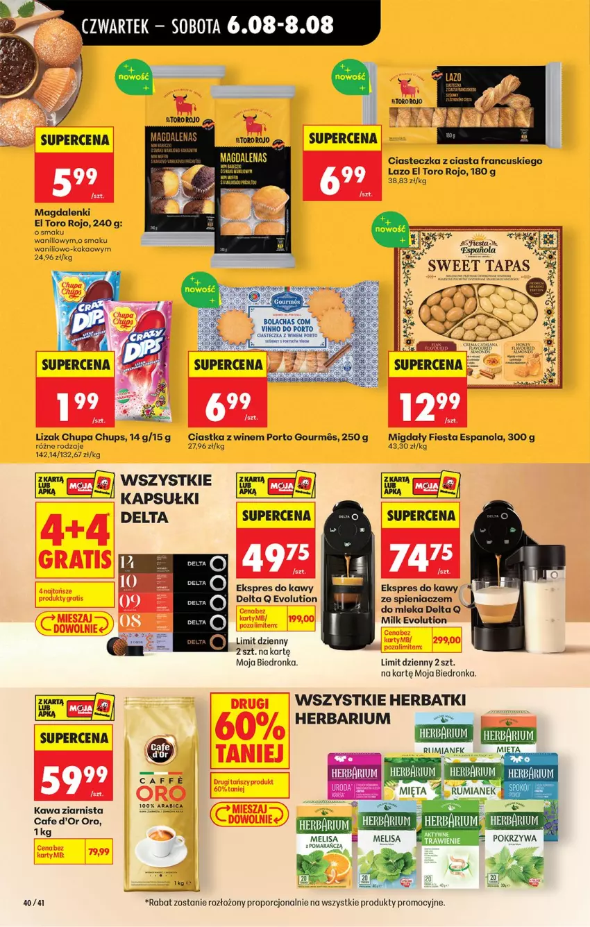 Gazetka promocyjna Biedronka - Od Czwartku - ważna 06.08 do 08.08.2026 - strona 68 - produkty: BIC, Chupa Chups, Ciastka, Fa, Gra, Kakao, Kawa, Kawa ziarnista, Koc, LANA, Migdały, Por