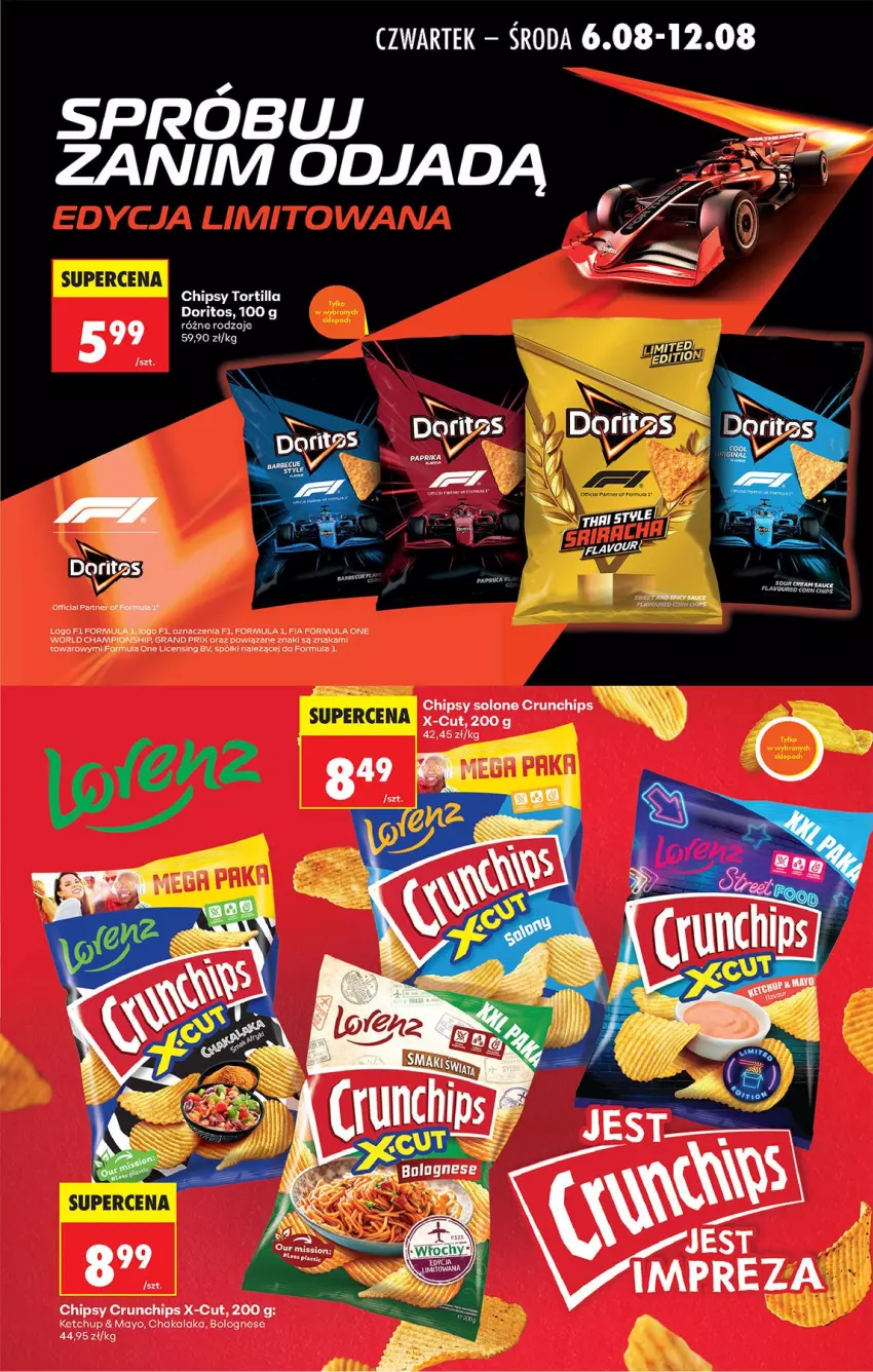Gazetka promocyjna Biedronka - Od Czwartku - ważna 06.08 do 08.08.2026 - strona 69 - produkty: AEG, BIC, Chipsy, Crunchips, Gra, Ketchup, Tortilla